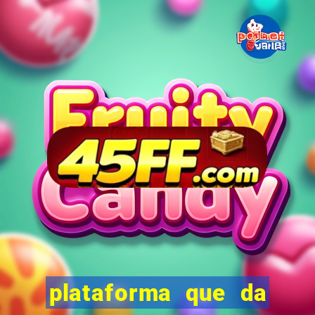 plataforma que da para depositar 1 real
